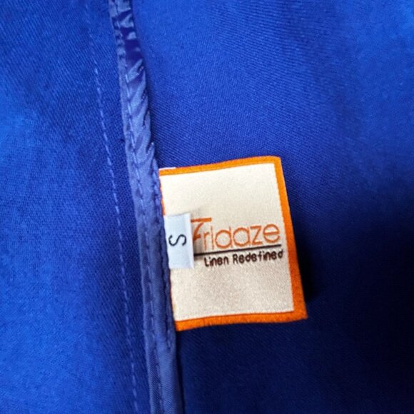 Fridaze Women's Linen Redefined Open Front Cardigan Sweater Small Lightweight - Picture 3 of 8